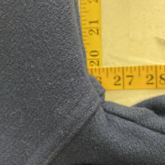 Halloway Varsiy Jacket Blue & White From Saint Mary S Could use A good Cleaning - Picture 4 of 5